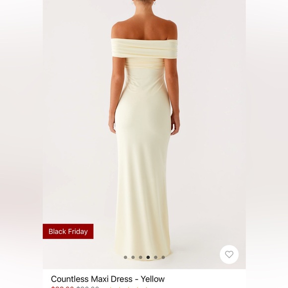 Peppermayo countless maxi dress size 10 yellow - Picture 2 of 2